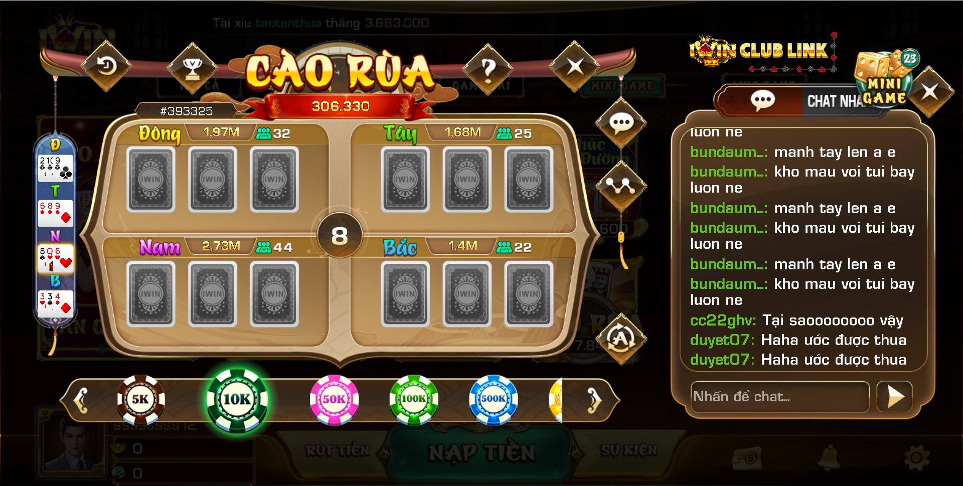 Cào rùa - Chơi game Cào Rùa tại IWIN Club